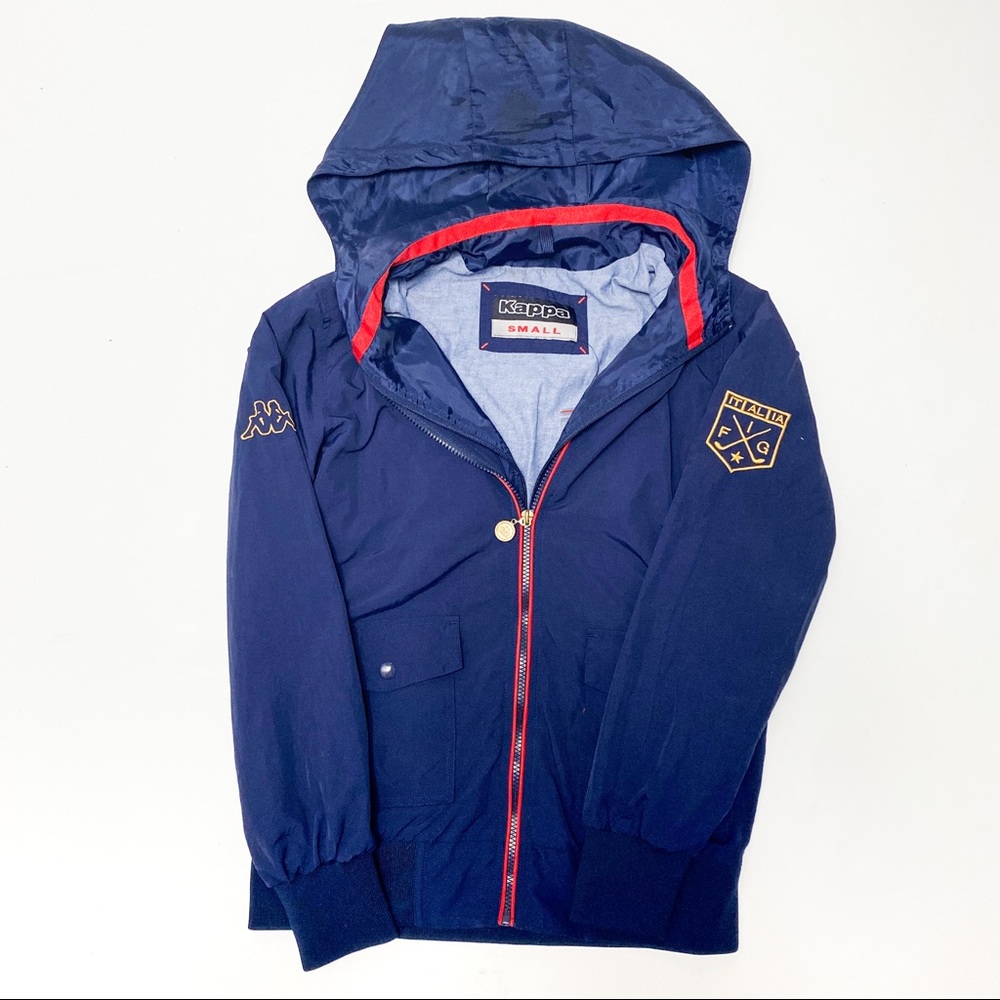 Kappa Navy Italia Golf Windbreaker Men’s Small